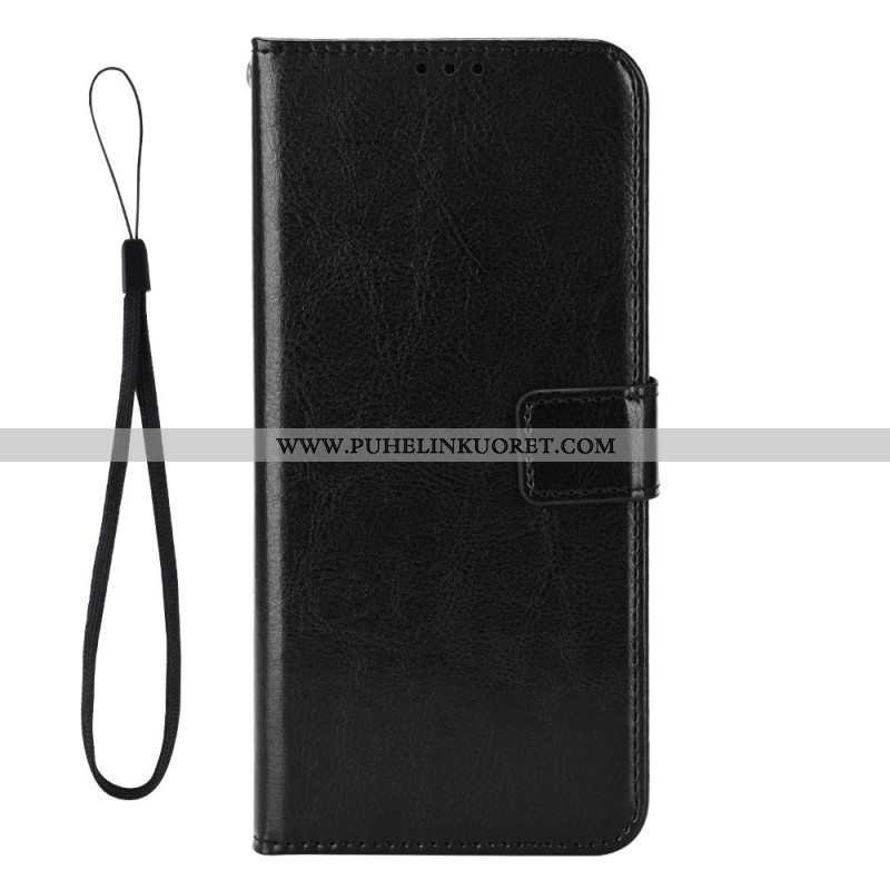 Flip Case Sony Xperia 10 IV Näyttävä Keinonahka