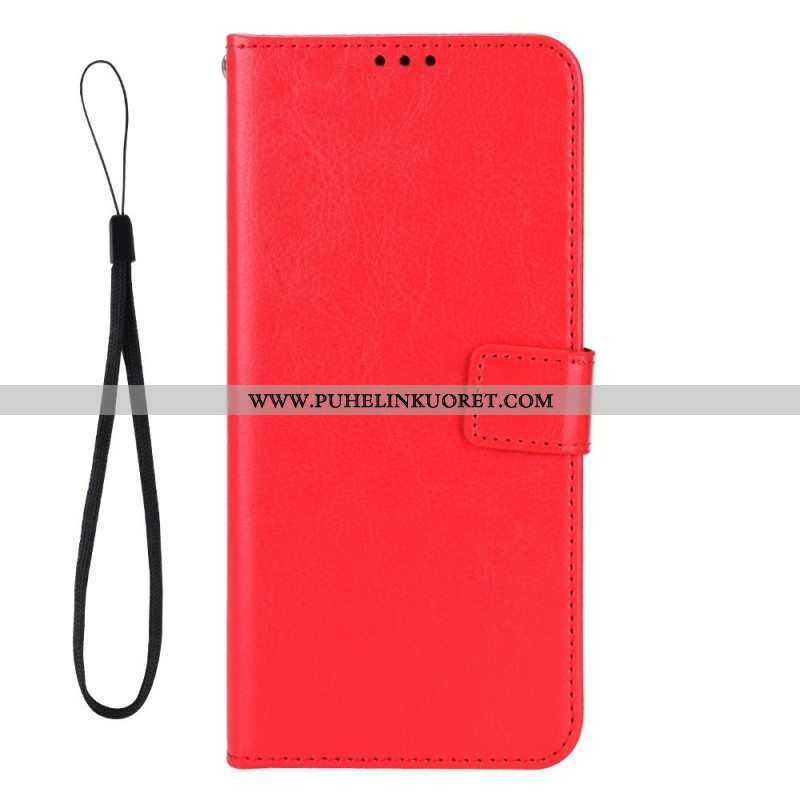 Flip Case Sony Xperia 10 IV Näyttävä Keinonahka