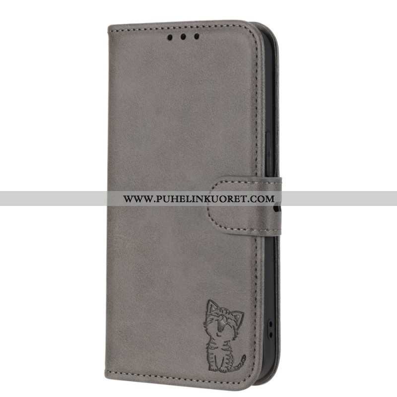 Flip Case Sony Xperia 10 IV Pieni Kissanpentu