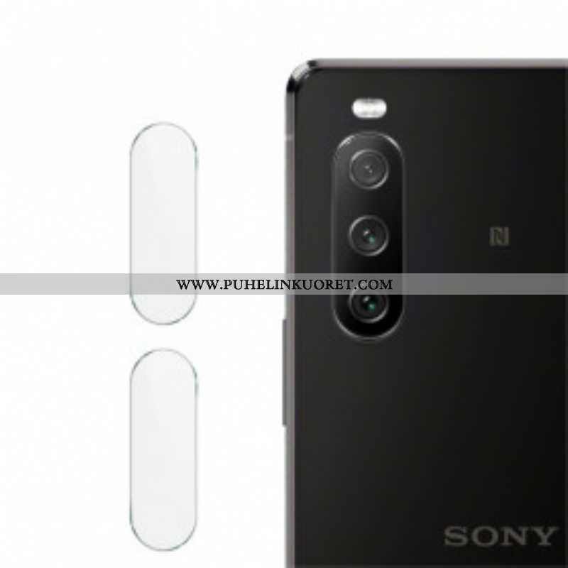 Suojaava Karkaistu Lasilinssi Sony Xperia 10 Iii Imak -Puhelimelle