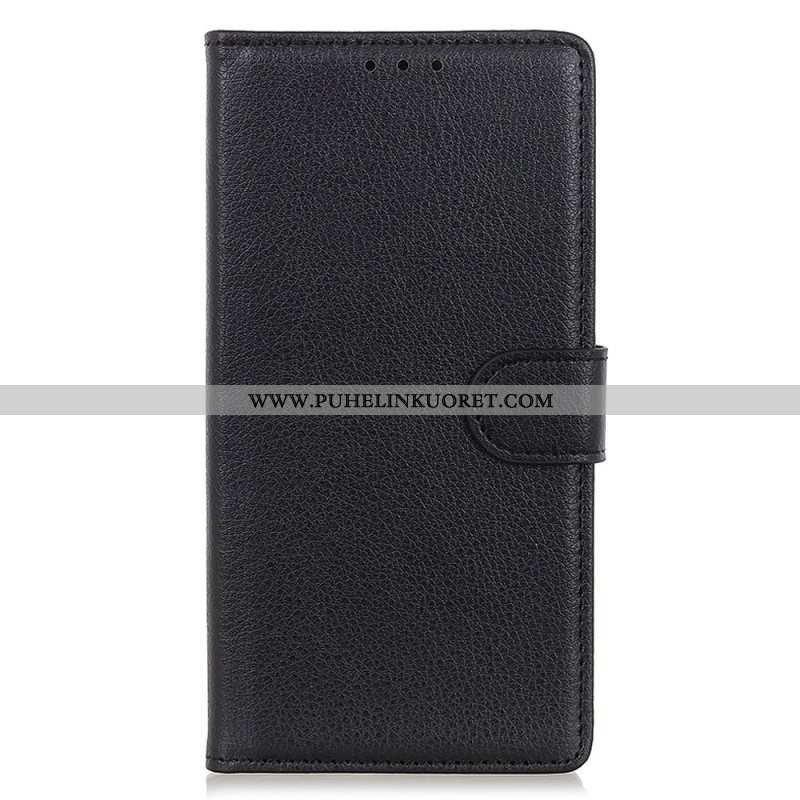 Kotelot Sony Xperia 5 IV Perinteinen Litchi Faux Leather