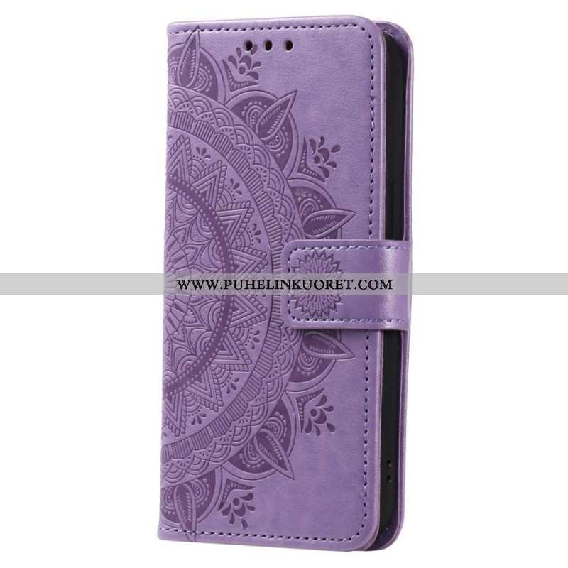 Kotelot Sony Xperia 5 IV Suojaketju Kuori Strappy Sun Mandala