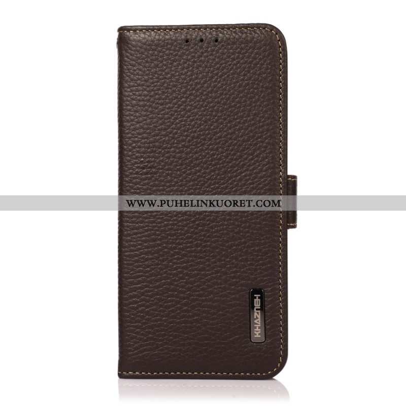 Flip Case Sony Xperia Pro-I Litsi Nahka Khazneh Rfid