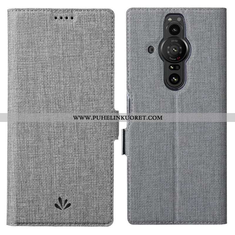 Flip Case Sony Xperia Pro-I Teksturoitu Vili Dmx