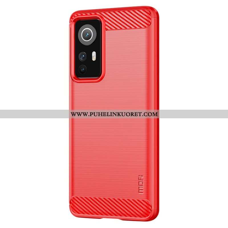 Case Xiaomi 12 / 12X Mofi Harjattu Hiilikuitu