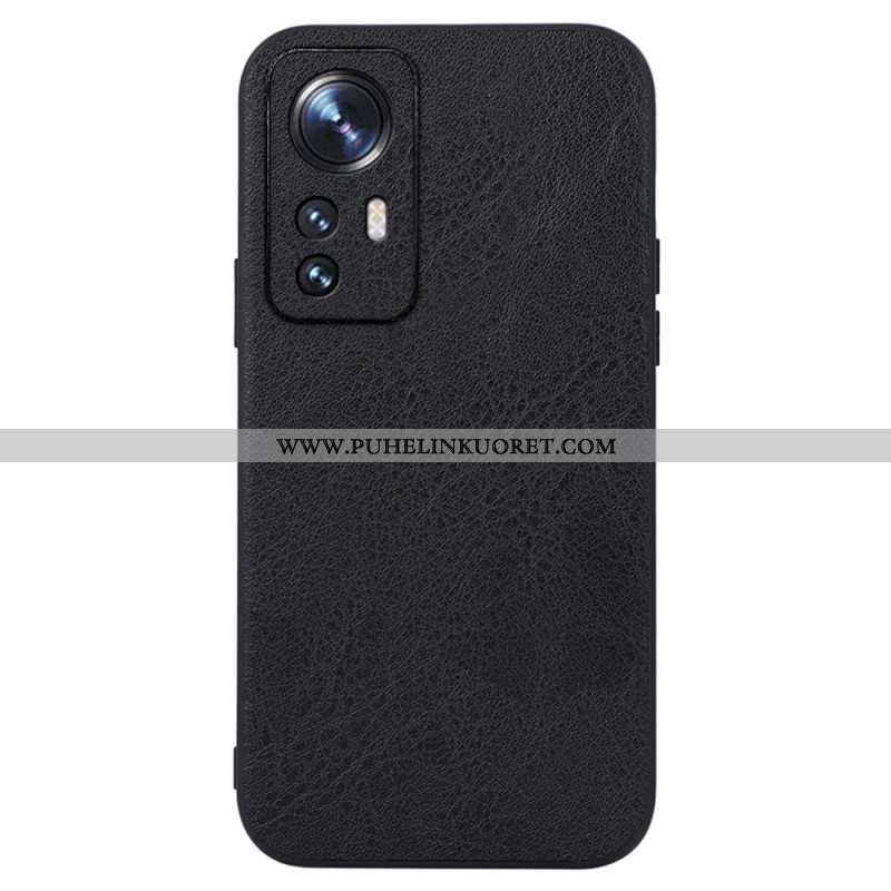 Case Xiaomi 12 / 12X Elegance Leather Effect