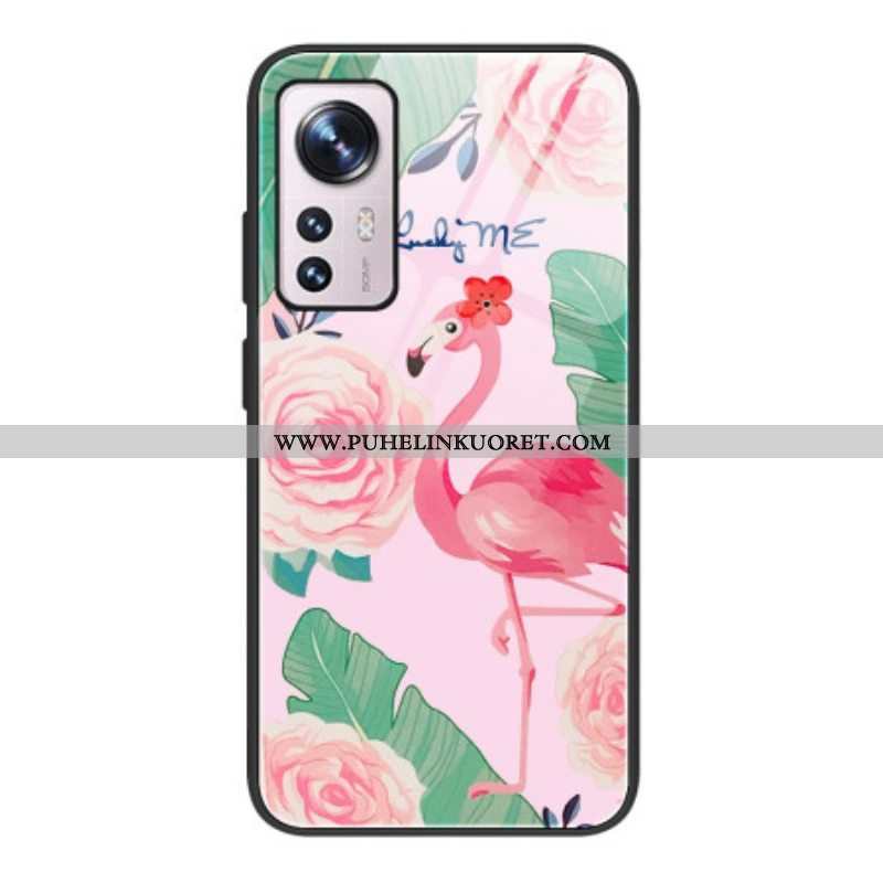 Kuori Xiaomi 12 / 12X Flamingo Karkaistu Lasi