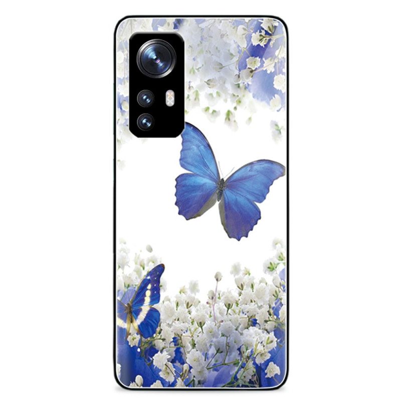 Kuori Xiaomi 12 Pro Royal Butterflies Karkaistu Lasi