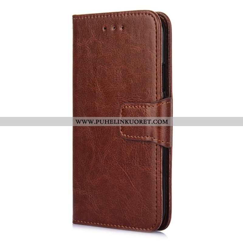 Flip Case Xiaomi 12 Pro Vintage Nahkatyyli