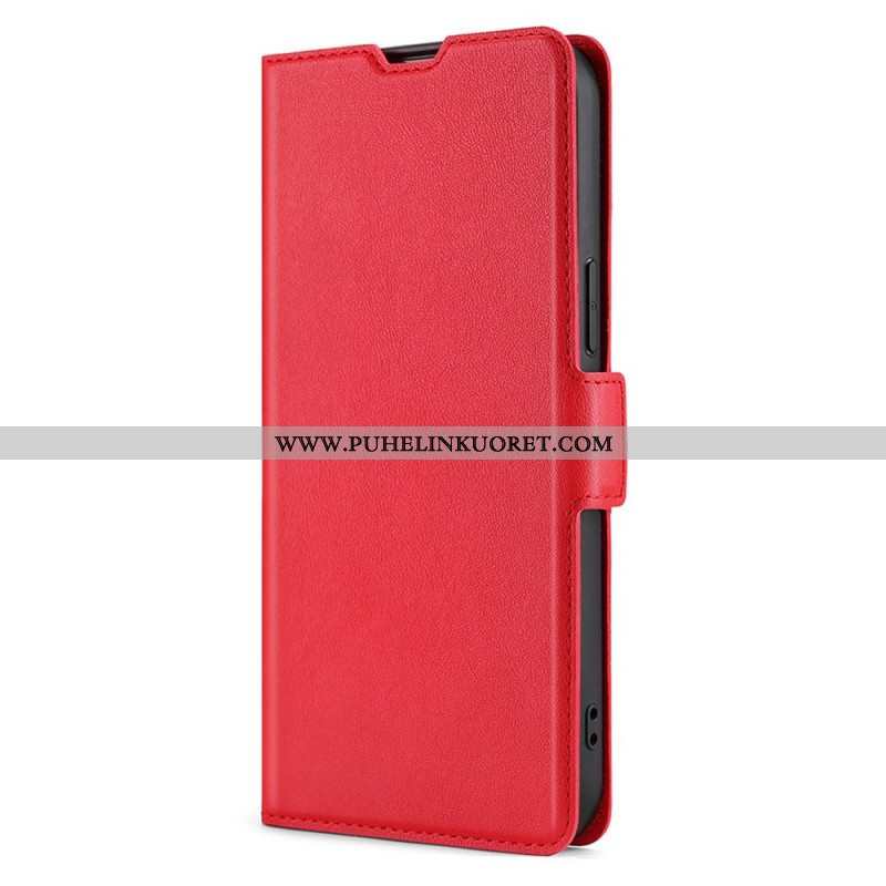 Flip Case Xiaomi 12 Pro Erittäin Hieno Nahkatyyli