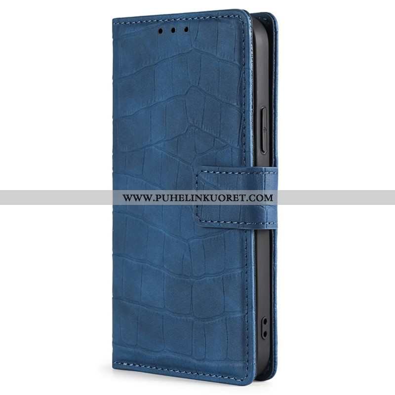 Flip Case Xiaomi 12T / 12T Pro Ihokosketuskrokotiili