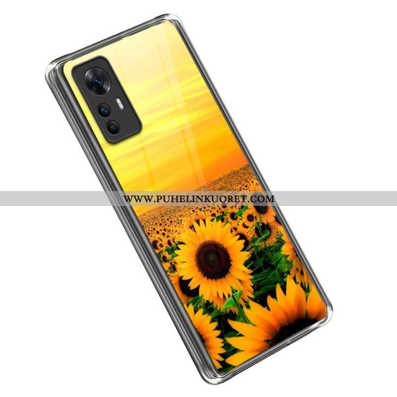 Kuori Xiaomi 12T / 12T Pro Auringonkukat