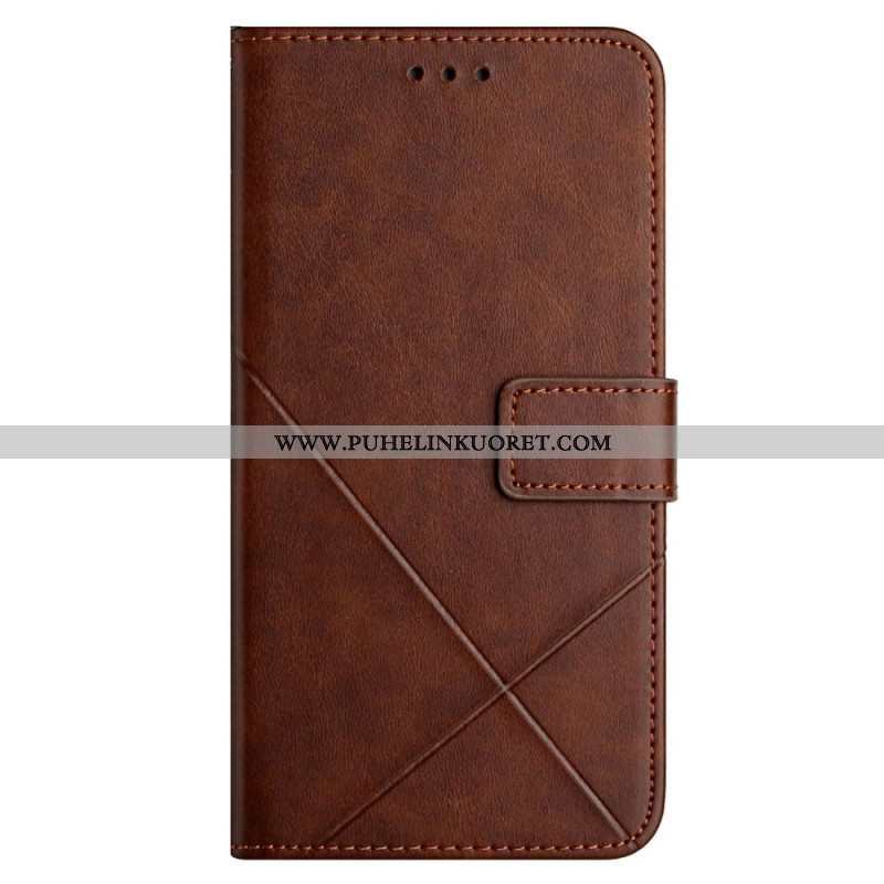 Kotelot Xiaomi 12T / 12T Pro X Design Geo Leather Style