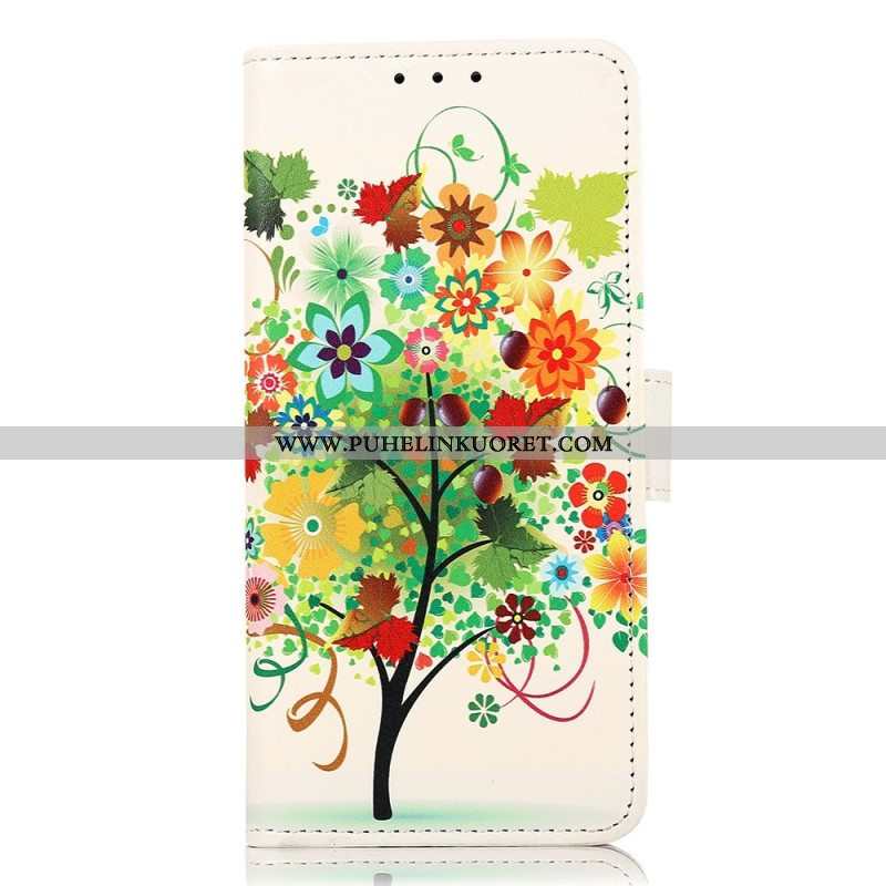 Flip Case Xiaomi 12T / 12T Pro Kukkiva Puu