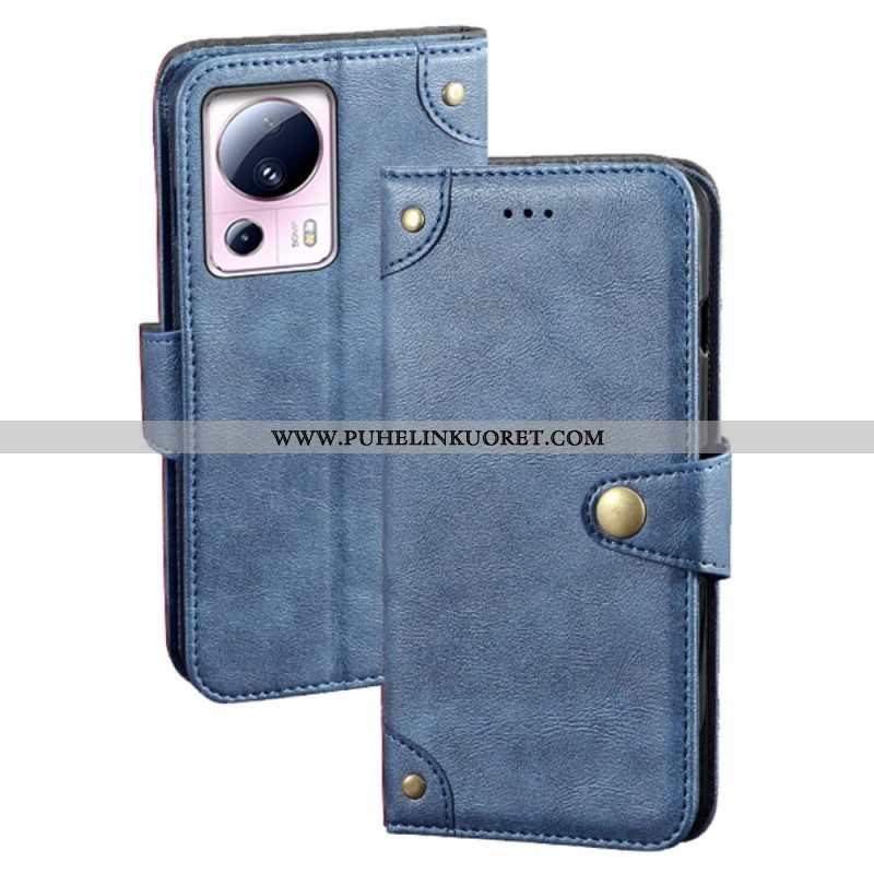 Flip Case Xiaomi 13 Lite Vintage Idewei