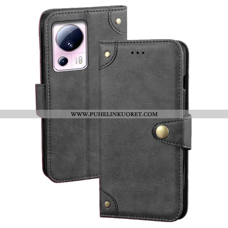 Flip Case Xiaomi 13 Lite Vintage Idewei