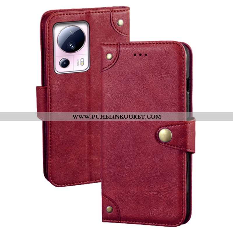 Flip Case Xiaomi 13 Lite Vintage Idewei