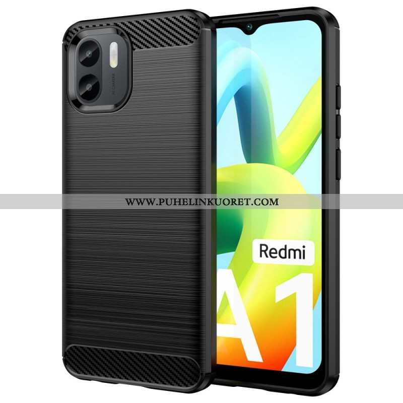 Kuori Xiaomi Redmi A1 Harjattua Hiilikuitua