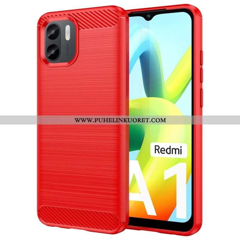 Kuori Xiaomi Redmi A1 Harjattua Hiilikuitua