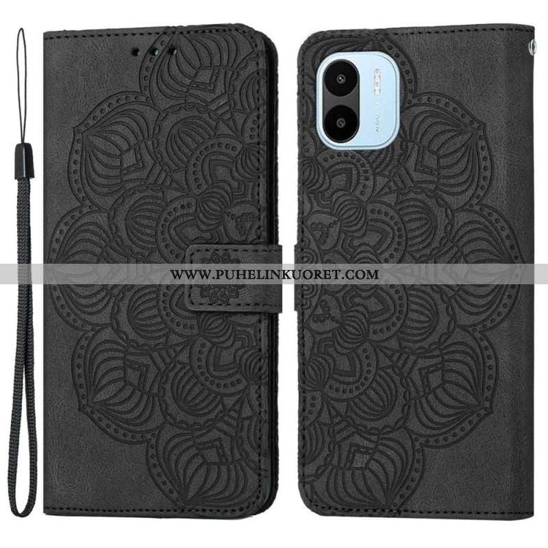 Kotelot Xiaomi Redmi A1 Suojaketju Kuori Strappy Mandala