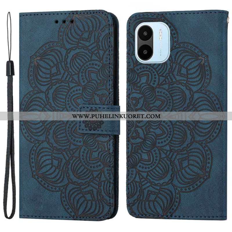 Kotelot Xiaomi Redmi A1 Suojaketju Kuori Strappy Mandala