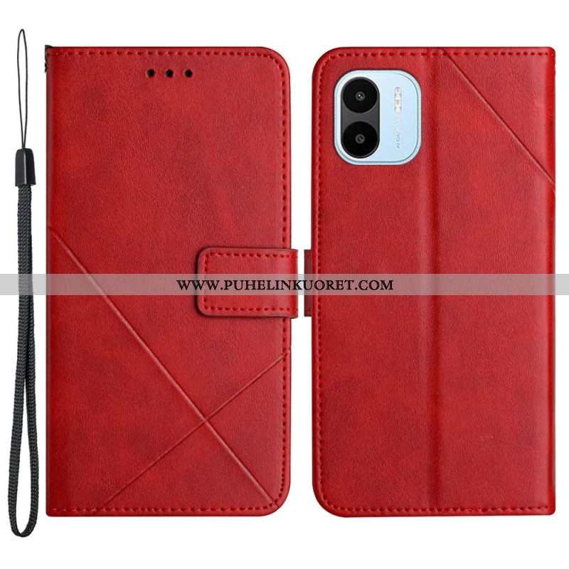 Kotelot Xiaomi Redmi A1 X Design Geo Leather Style