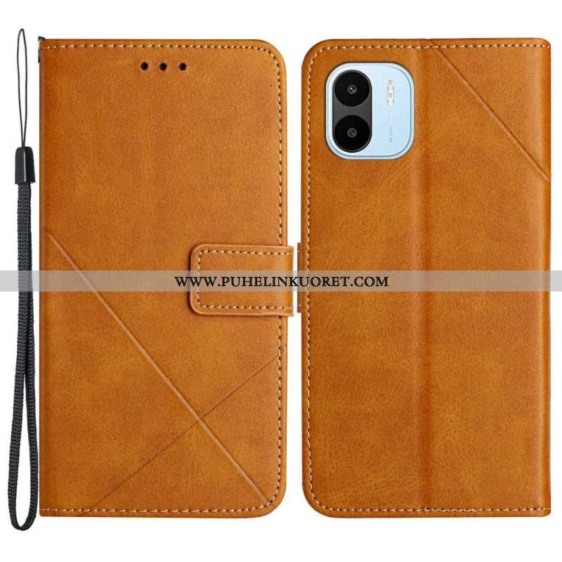 Kotelot Xiaomi Redmi A1 X Design Geo Leather Style