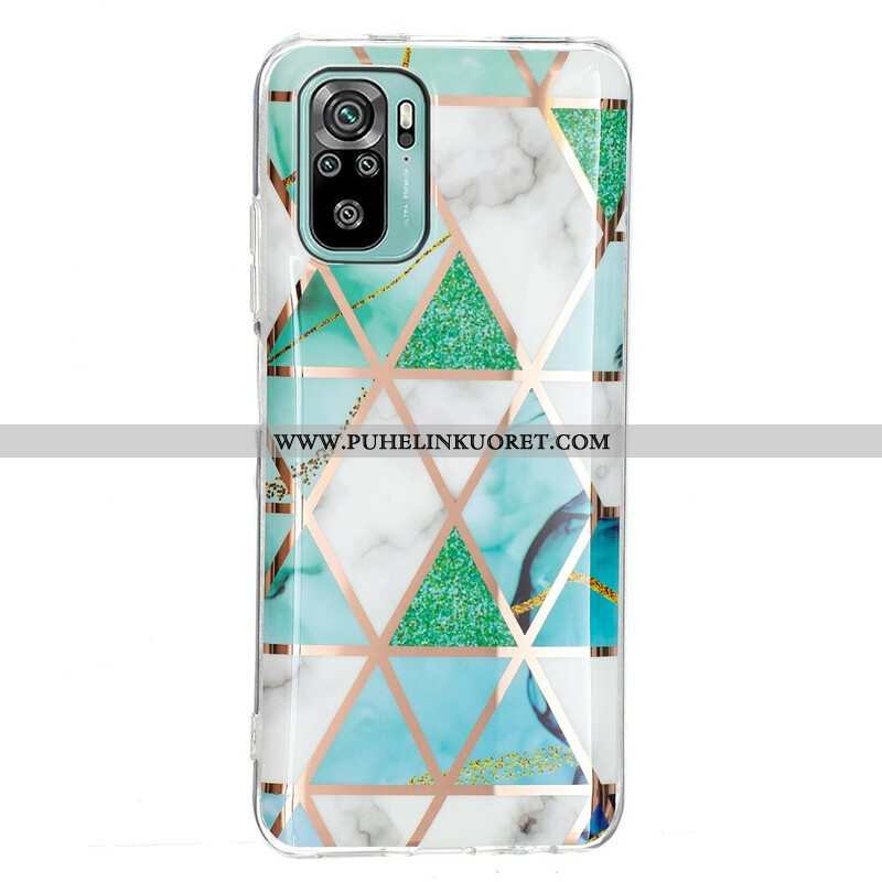 Kuori Xiaomi Redmi Note 10 / 10S Marble Geometry