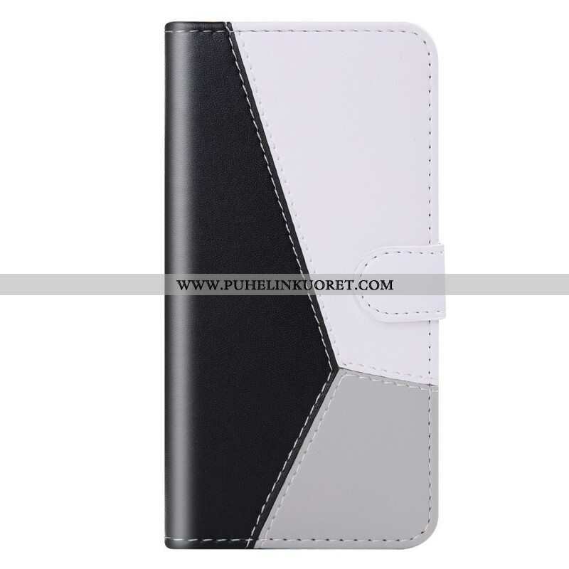 Kotelot Xiaomi Redmi Note 10 / 10S Tricolor Leather Effect