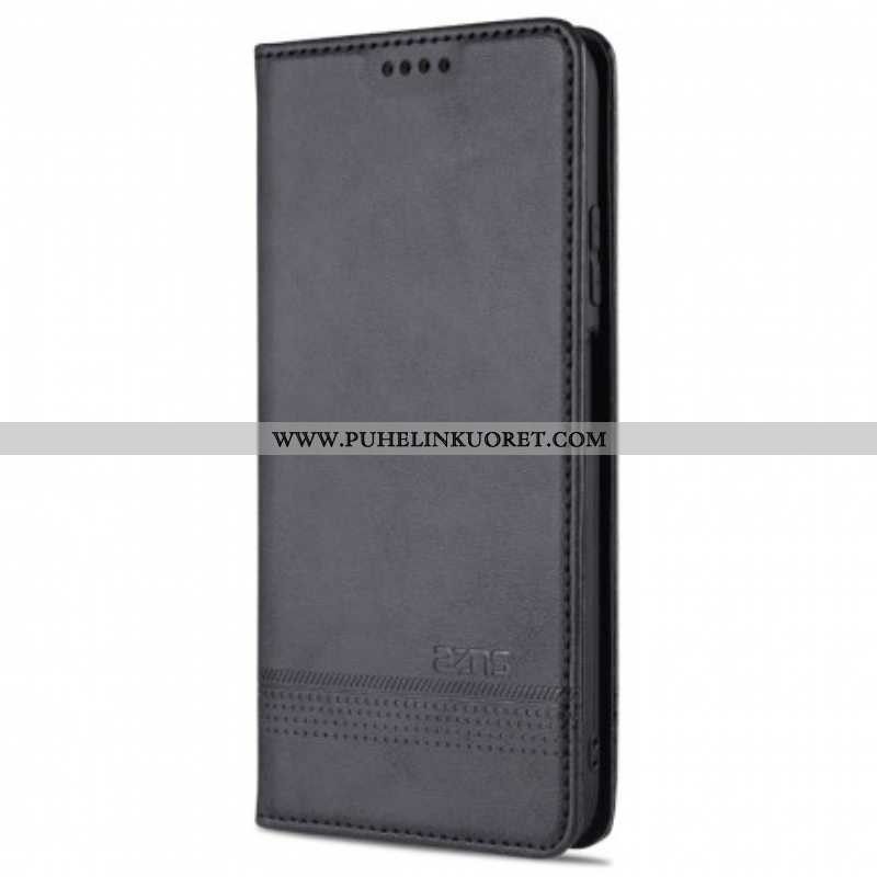 Puhelinkuoret Xiaomi Redmi Note 10 / 10S Kotelot Flip Style Leather Azns