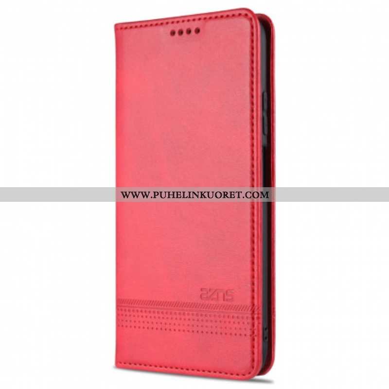 Puhelinkuoret Xiaomi Redmi Note 10 / 10S Kotelot Flip Style Leather Azns