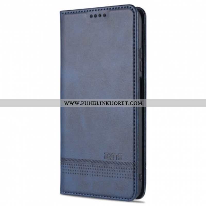 Puhelinkuoret Xiaomi Redmi Note 10 / 10S Kotelot Flip Style Leather Azns