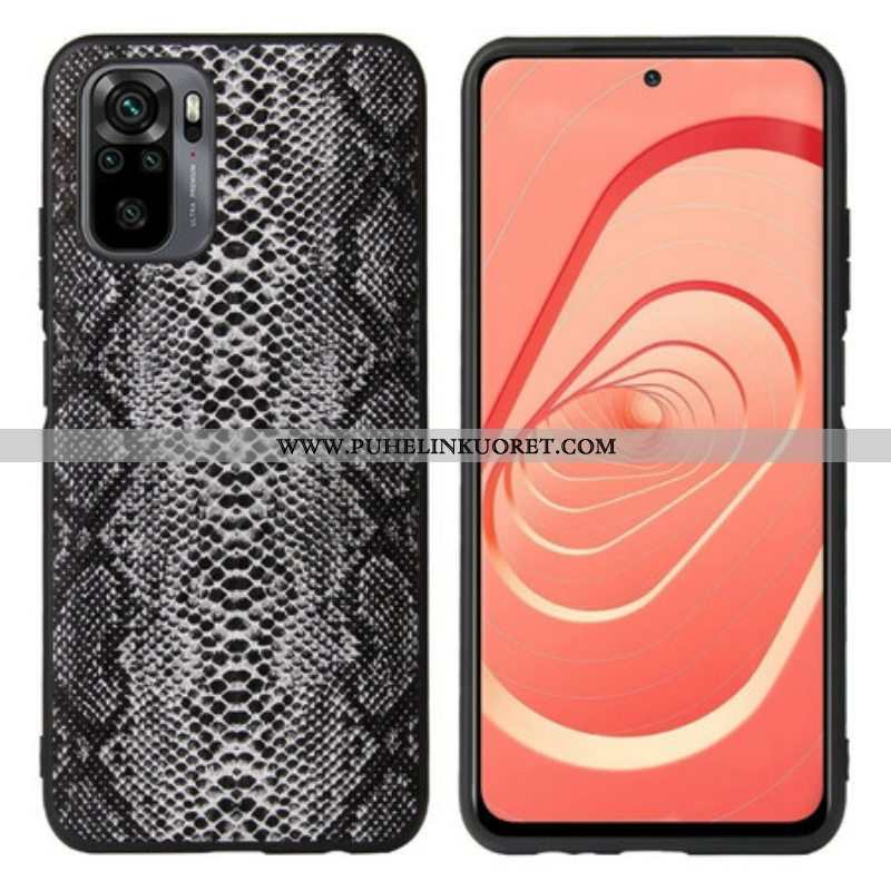 Kuori Xiaomi Redmi Note 10 / 10S Snake Skin Effect