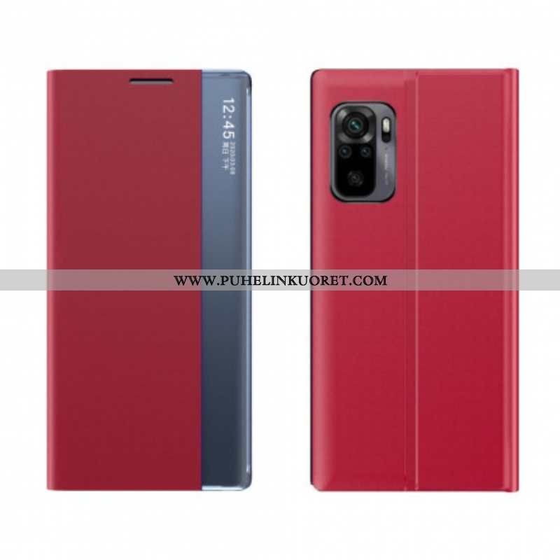 Puhelinkuoret Xiaomi Redmi Note 10 / 10S Teksturoitu Keinonahka