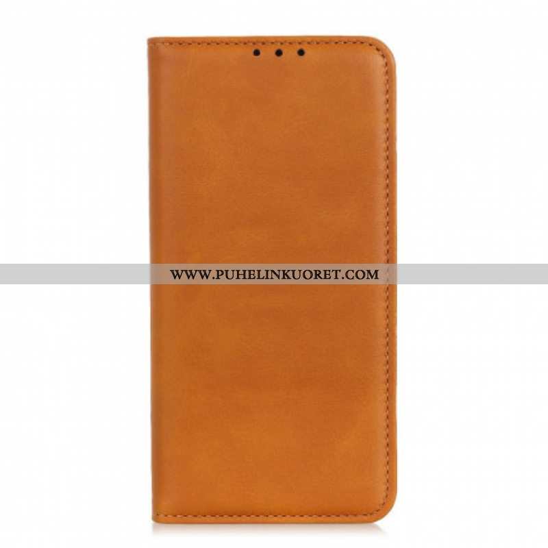 Puhelinkuoret Xiaomi Redmi Note 10 / 10S Kotelot Flip Halkaistu Nahka