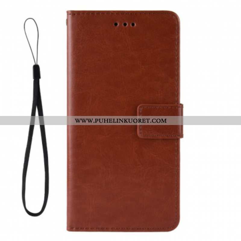 Nahkakotelo Xiaomi Redmi Note 10 / 10S Flashy Faux Leather