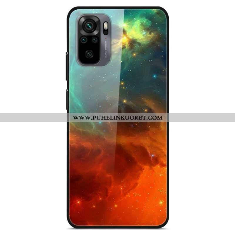 Kuori Xiaomi Redmi Note 10 / 10S Tempered Glass Premium Colors