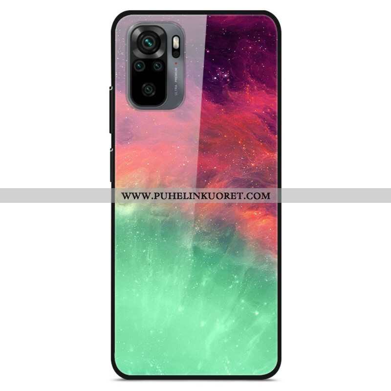 Kuori Xiaomi Redmi Note 10 / 10S Tempered Glass Premium Colors