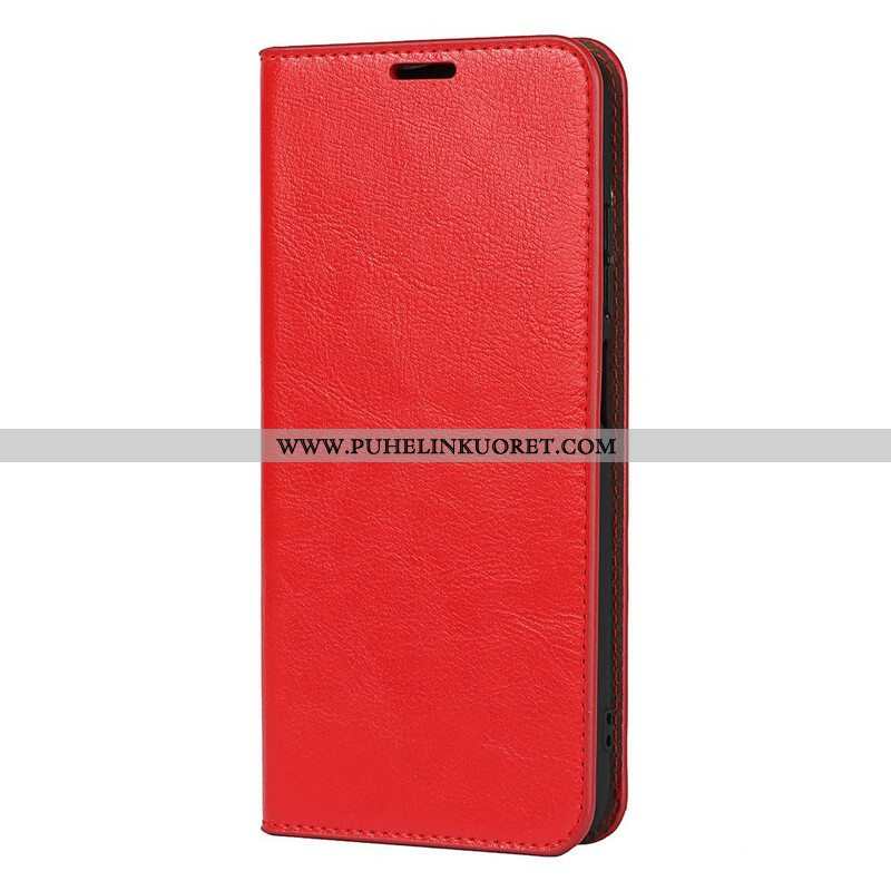 Puhelinkuoret Xiaomi Redmi Note 10 5G Kotelot Flip Aito Nahka