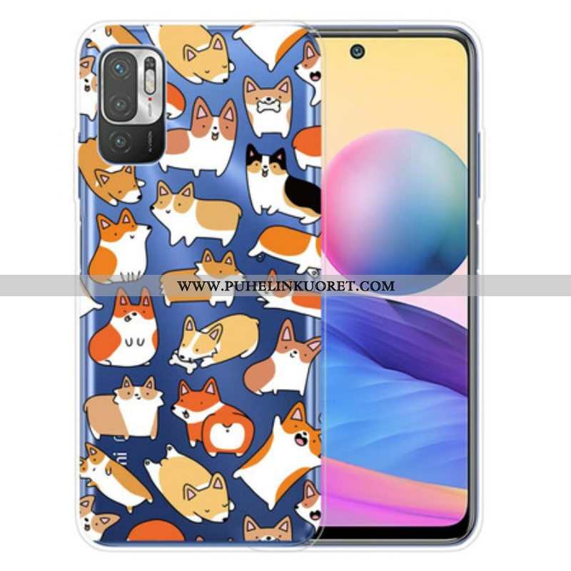 Case Xiaomi Redmi Note 10 5G Useita Koiria