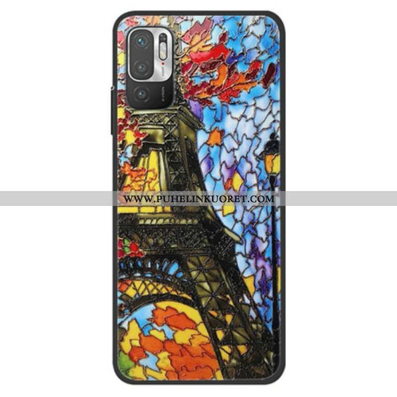 Case Xiaomi Redmi Note 10 5G Eiffel-tornin Suunnittelu