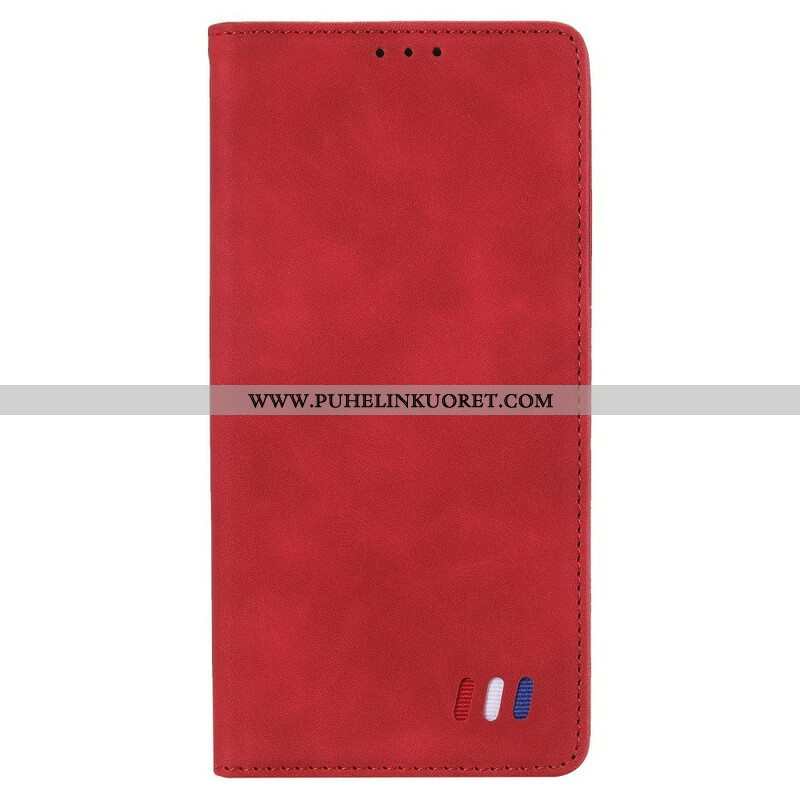 Puhelinkuoret Xiaomi Redmi Note 10 5G Kotelot Flip Tricolor Nahkatyyli