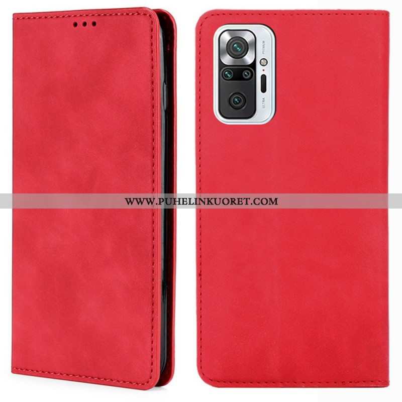 Puhelinkuoret Xiaomi Redmi Note 10 Pro Kotelot Flip Klassinen Skin-touch