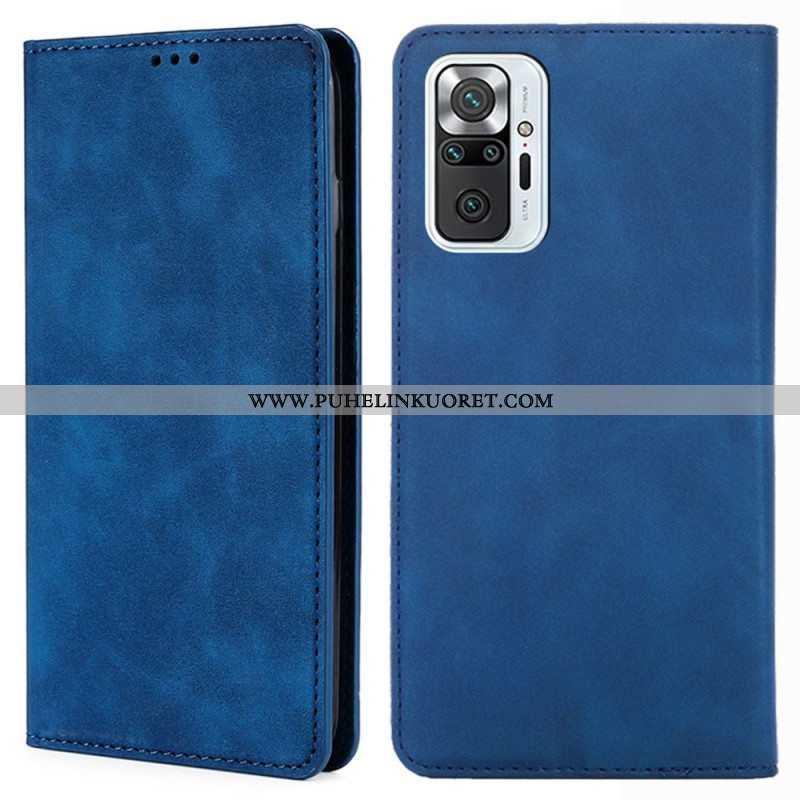 Puhelinkuoret Xiaomi Redmi Note 10 Pro Kotelot Flip Klassinen Skin-touch