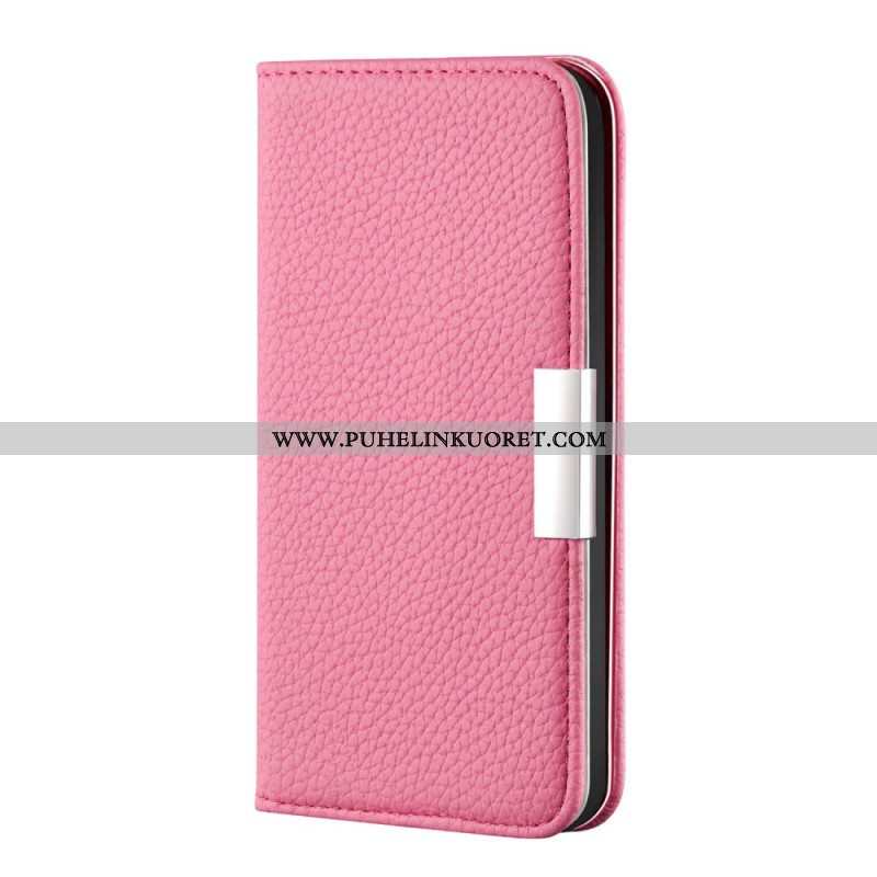 Puhelinkuoret Xiaomi Redmi Note 10 Pro Kotelot Flip Keinonahka Litchi Ultra Chic