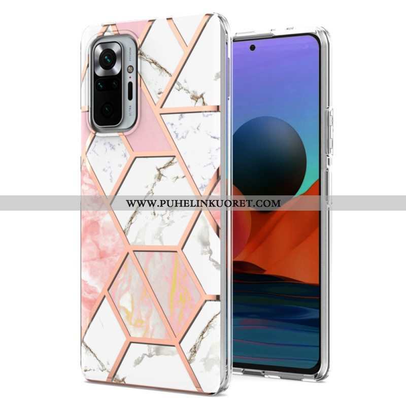 Case Xiaomi Redmi Note 10 Pro Intensiivinen Geometrinen Marmori