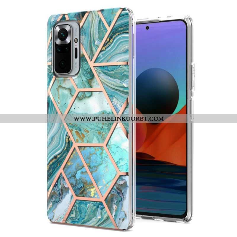 Case Xiaomi Redmi Note 10 Pro Intensiivinen Geometrinen Marmori