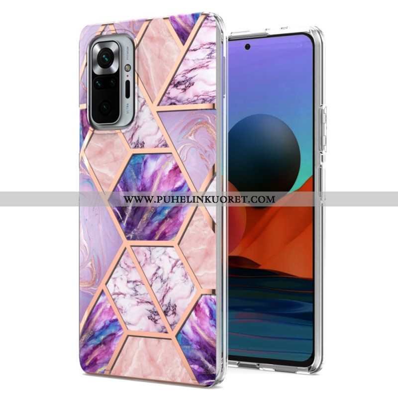 Case Xiaomi Redmi Note 10 Pro Intensiivinen Geometrinen Marmori