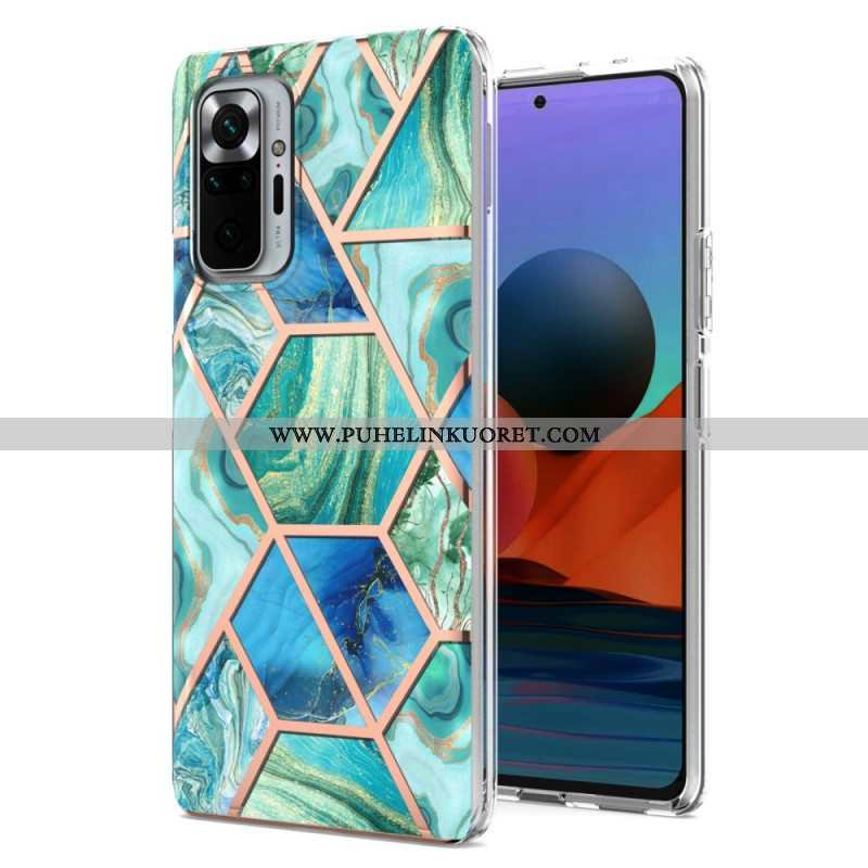 Case Xiaomi Redmi Note 10 Pro Intensiivinen Geometrinen Marmori