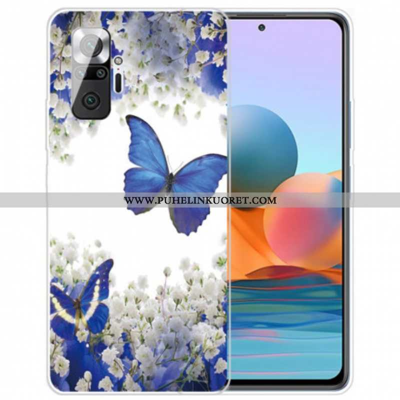 Case Xiaomi Redmi Note 10 Pro Perhosten Lento